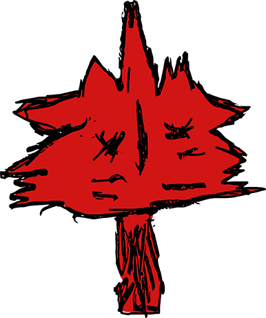 This remarkable symbol of Canada is so beautiful becasuse I created it. Its Just Awesome - Warren Leroux - Sudbury, Ontario