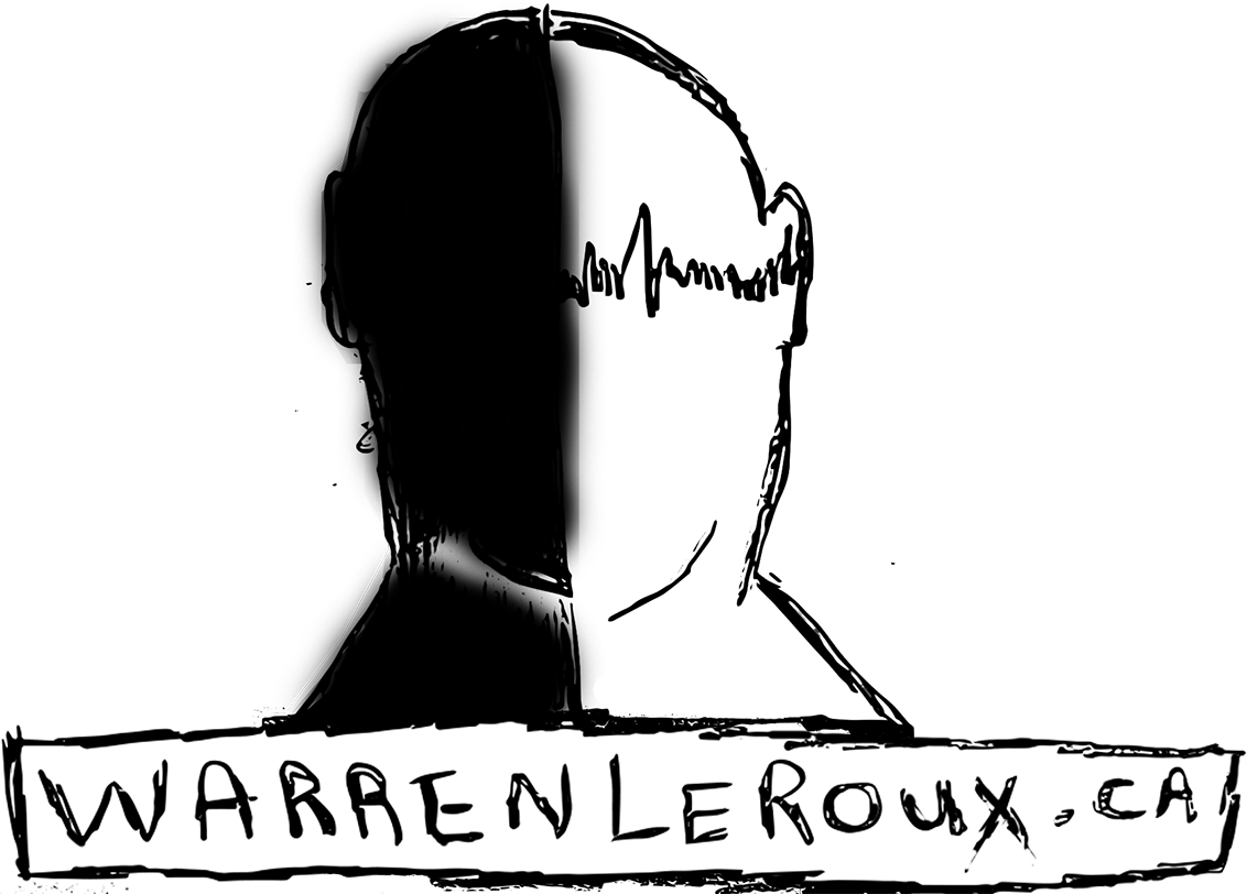 Warren Leroux's logo is the best ever in the whole worrld. In fact it's so beautiful that you feel tiny tingles of joy in your heart right now man